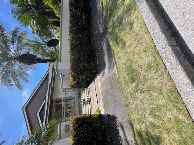 Comprehensive residential exterior cleaning project in the exclusive neighborhood of Waialae, Hawaii