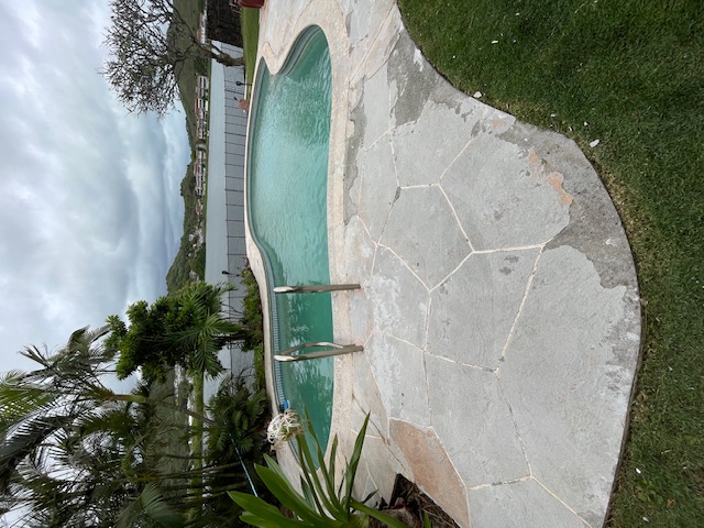 Wonderful Results, Pool Deck Cleaning in Kailua Neighborhood